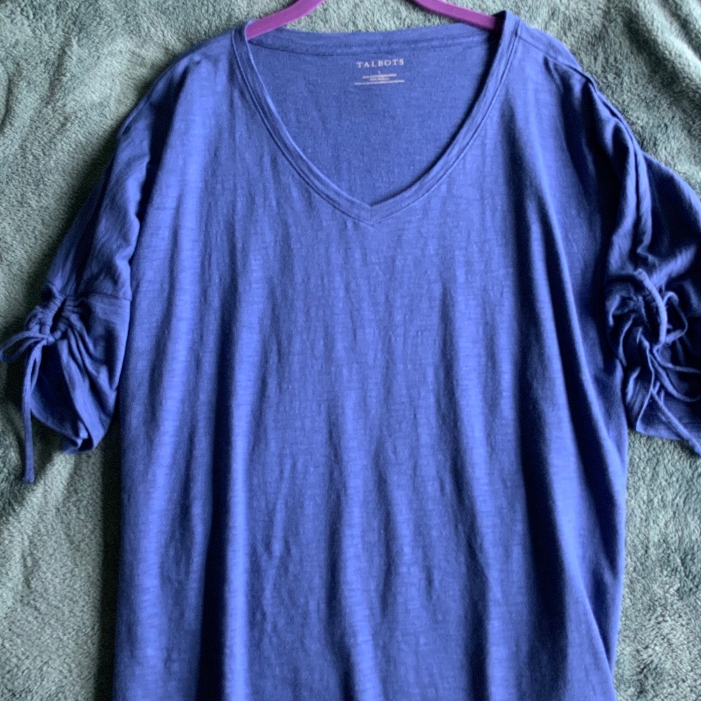 Talbots 3/4 sleeve tunic  top NWOT